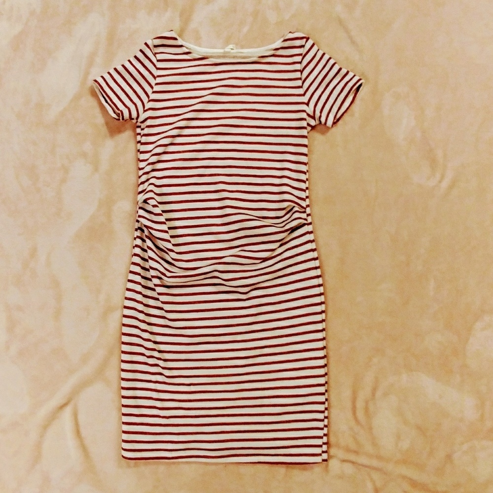 S / Pink Blush Maternity Dress